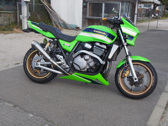 カワサキZRX1200/1100 DAEG 汎用アンダーカウル（白ゲルコート 