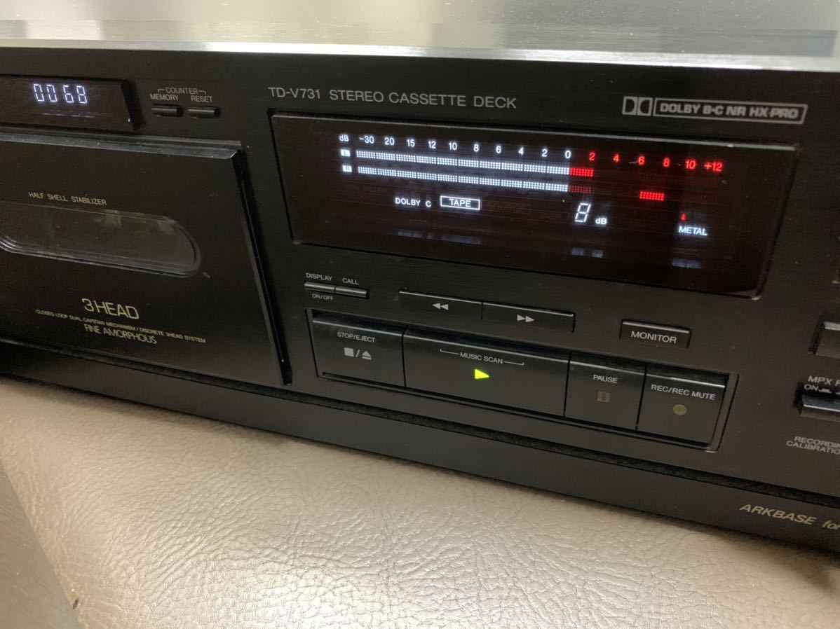 Victor ビクター TD-V731 カセットデッキ 3ヘッド