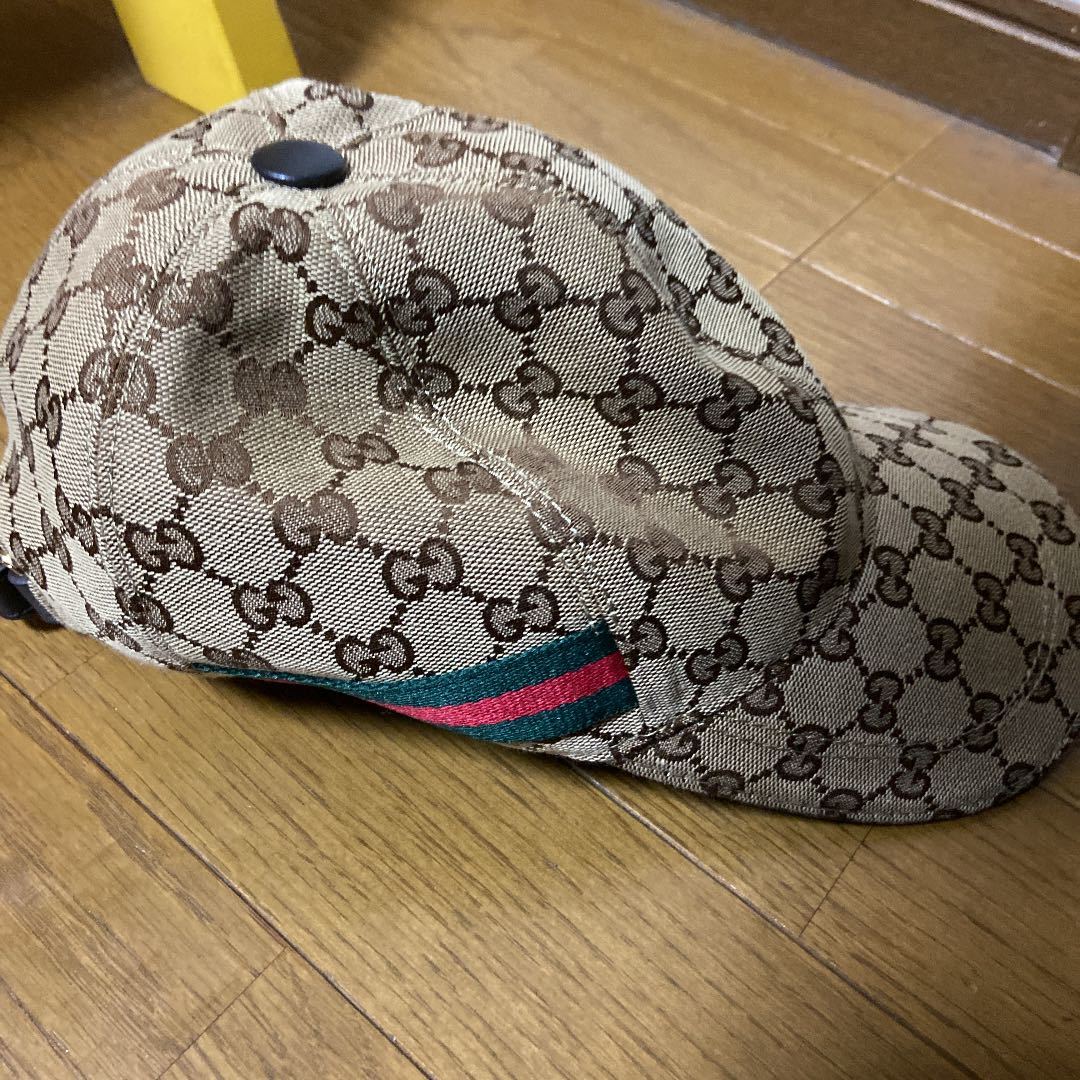人気定番，お買い得 GUCCI キャップ帽子(帽子)｜売買されたオークション情報、yahooの商品情報をアーカイブ公開 - オークファン 服飾小物