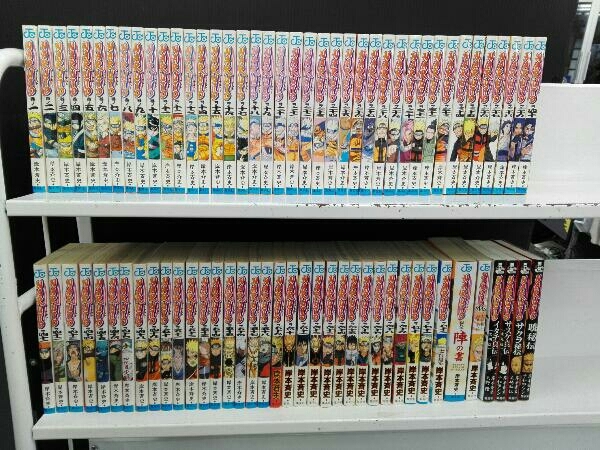 NARUTO 全72巻 データBOOK 外伝 小説まとめ売り 漫画、コミック 全巻セット