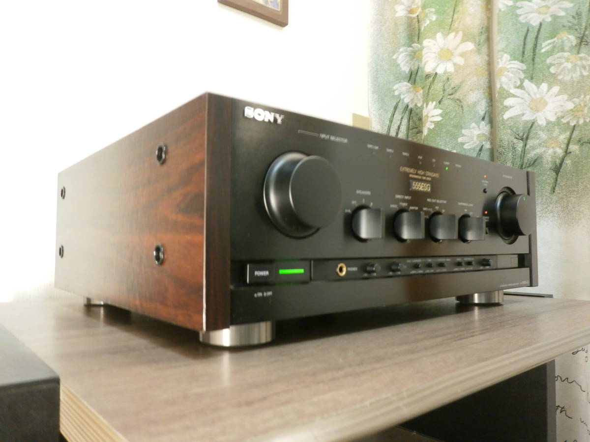 品質保証，大得価 使用頻少 最上位機種 SONY TA-F555ESG 保証付 整備済 E S G 取説付 別格の音 1円 プリメインアンプ cd pm tc-k(ソニー)｜売買されたオークション情報、yahooの商品情報をアーカイブ公開 - オークファン ソニー