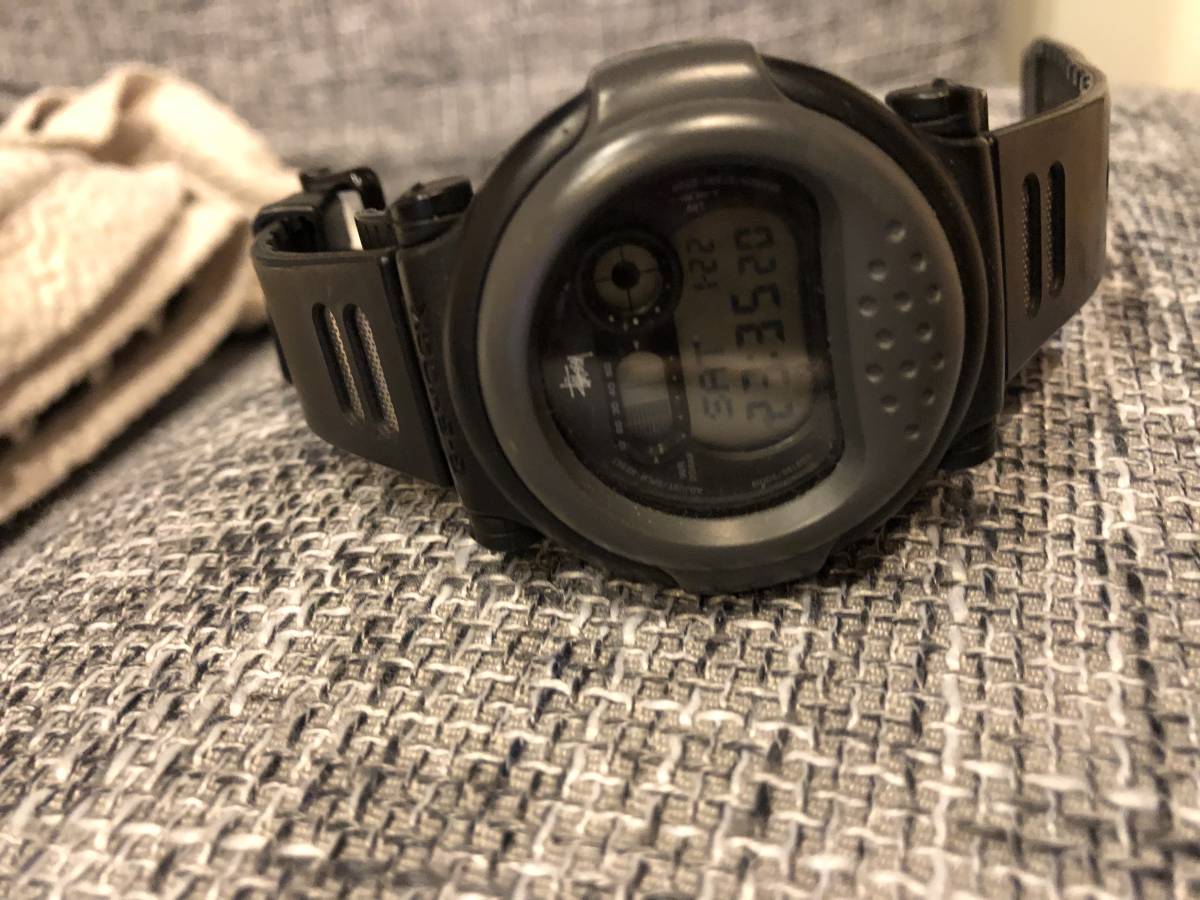 Gショック ステューシー 黒ジェイソン G-SHOCK STUSSY ステューシー