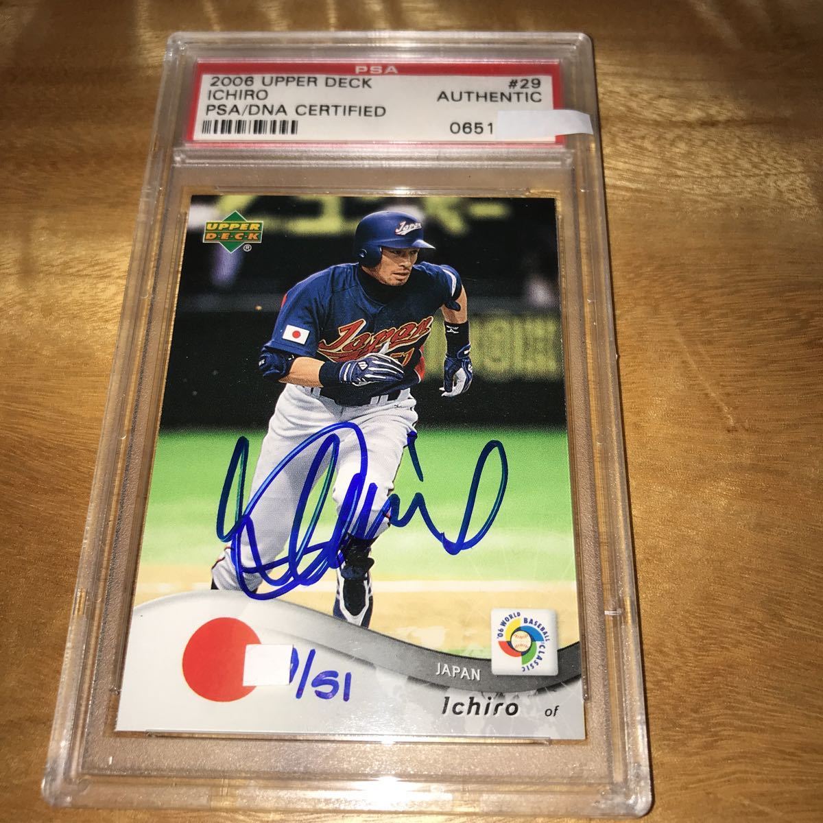人気定番，豊富な 2006 UPPER DECK WBC イチロー 限定直筆サインカード 日本代表(2002年～)｜売買されたオークション情報、yahooの商品情報をアーカイブ公開 - オークファン シングルカード