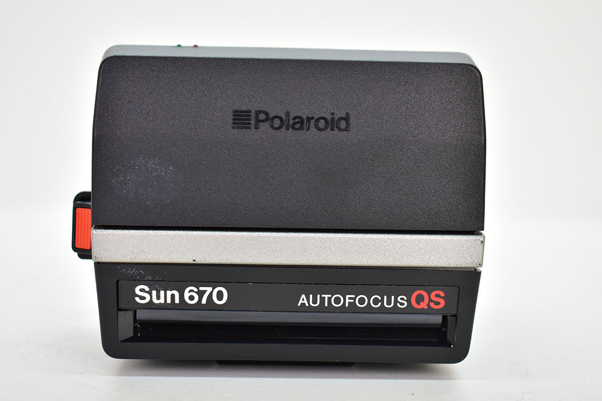 Polaroid Sun670 AUTOFOCUS QS ポラロイドカメラ[オートフォーカス