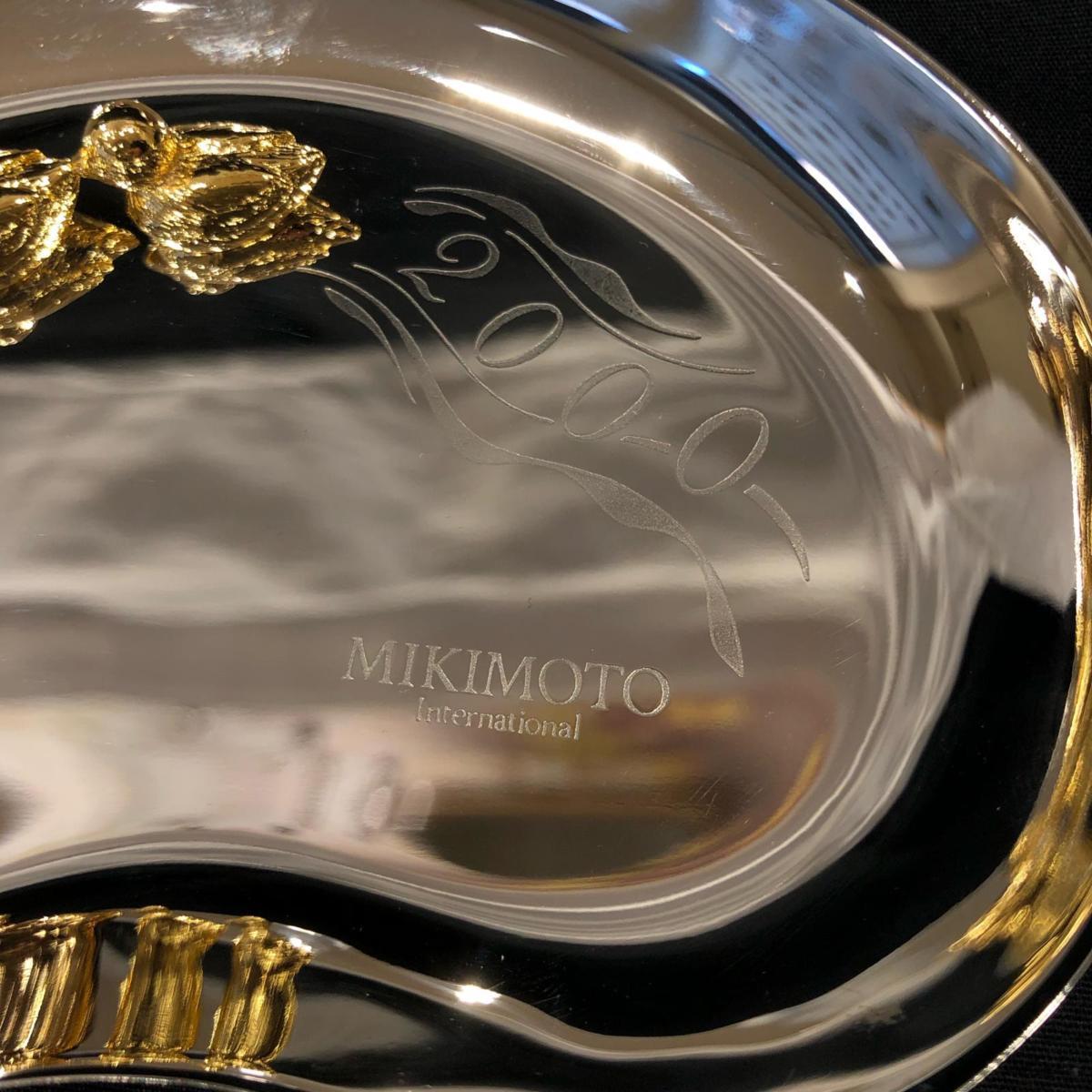MIKIMOTO ミキモト イヤーシリーズ 2000年 あひるの親子 小物置き