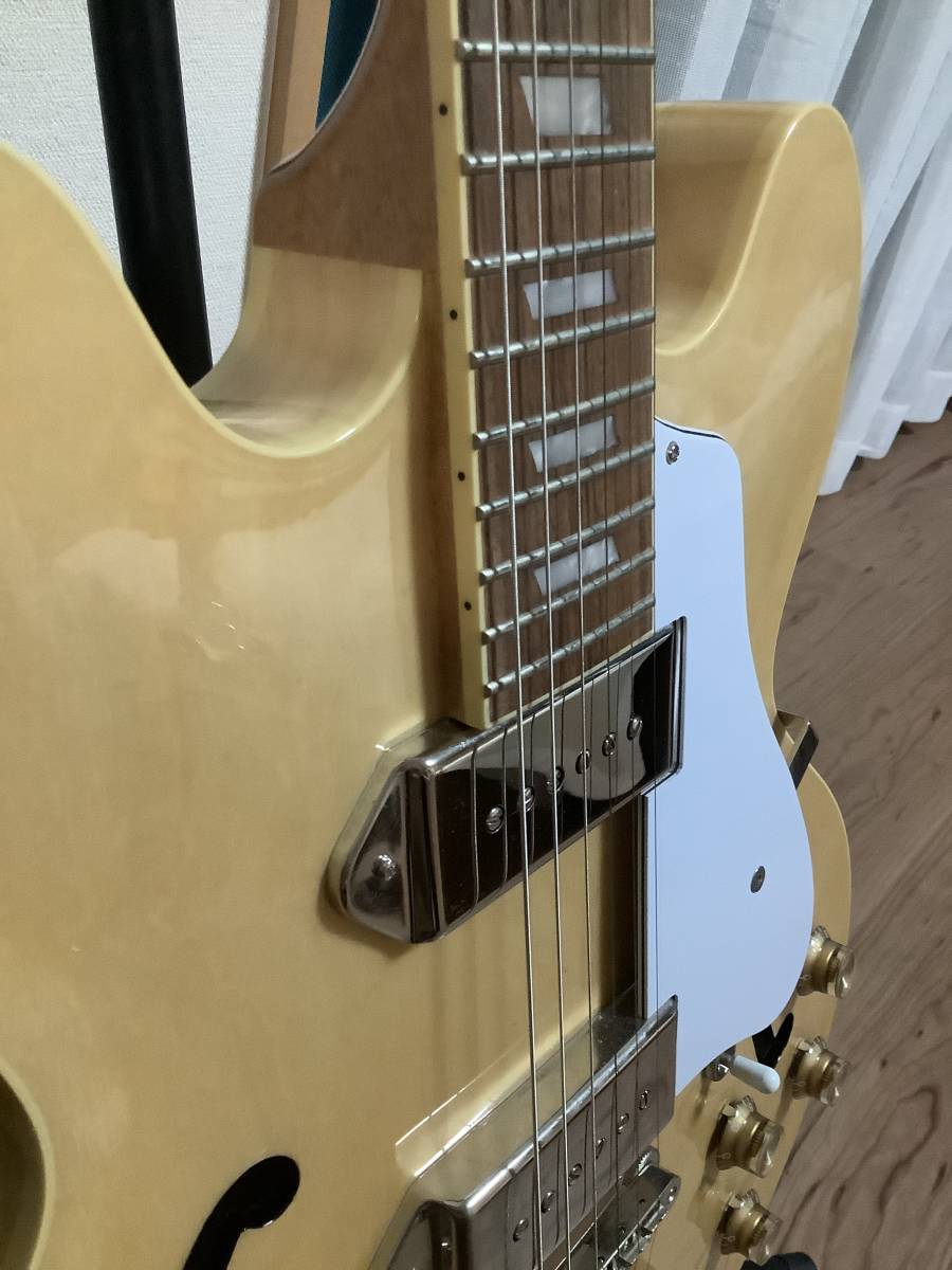 美品】送料無料 Epiphone Casino Natural エピフォン カジノ