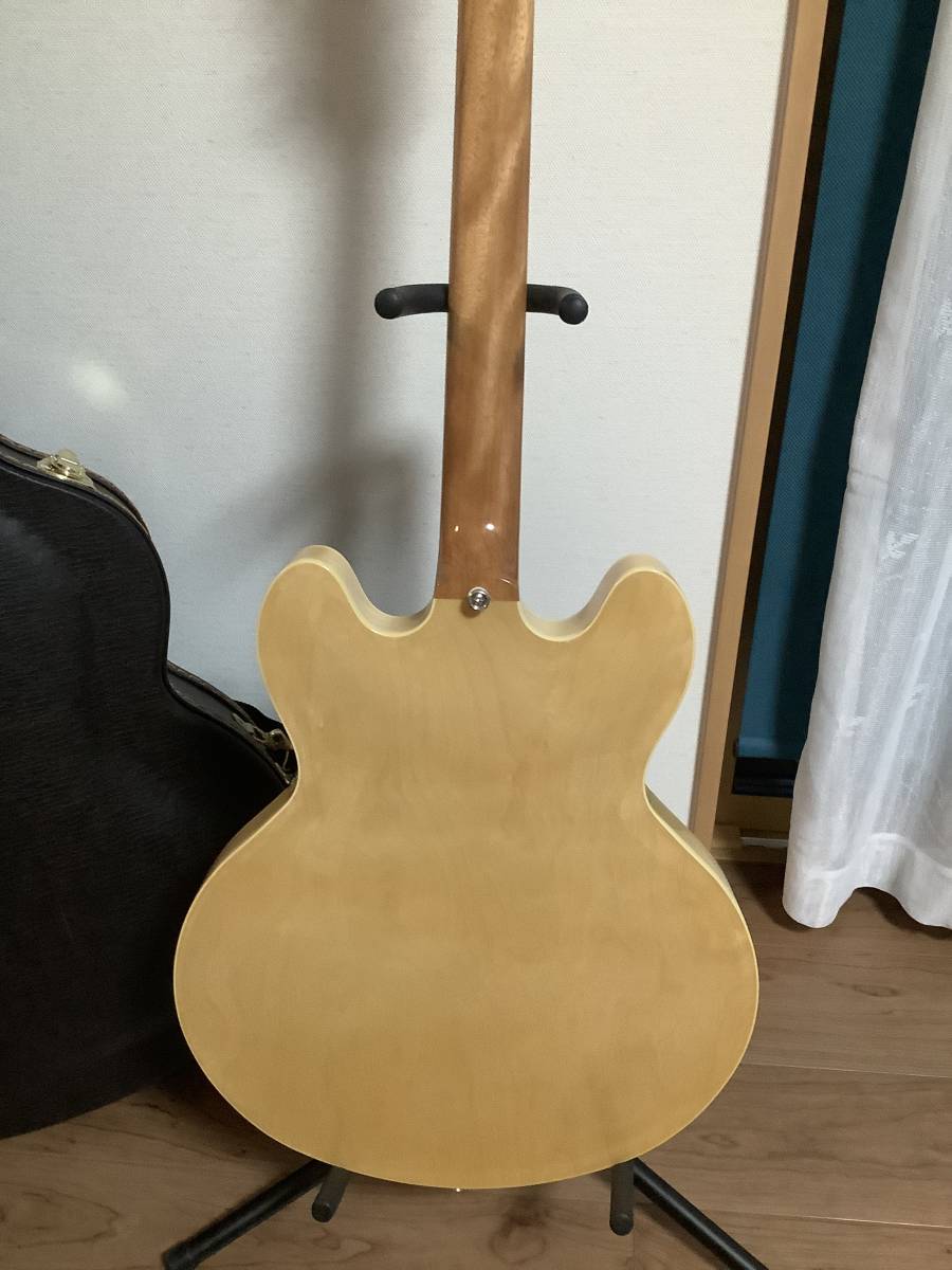 Epiphone Casino Natural （ハードケース付） 美品】送料無料 Epiphone Casino Natural エピフォン カジノ