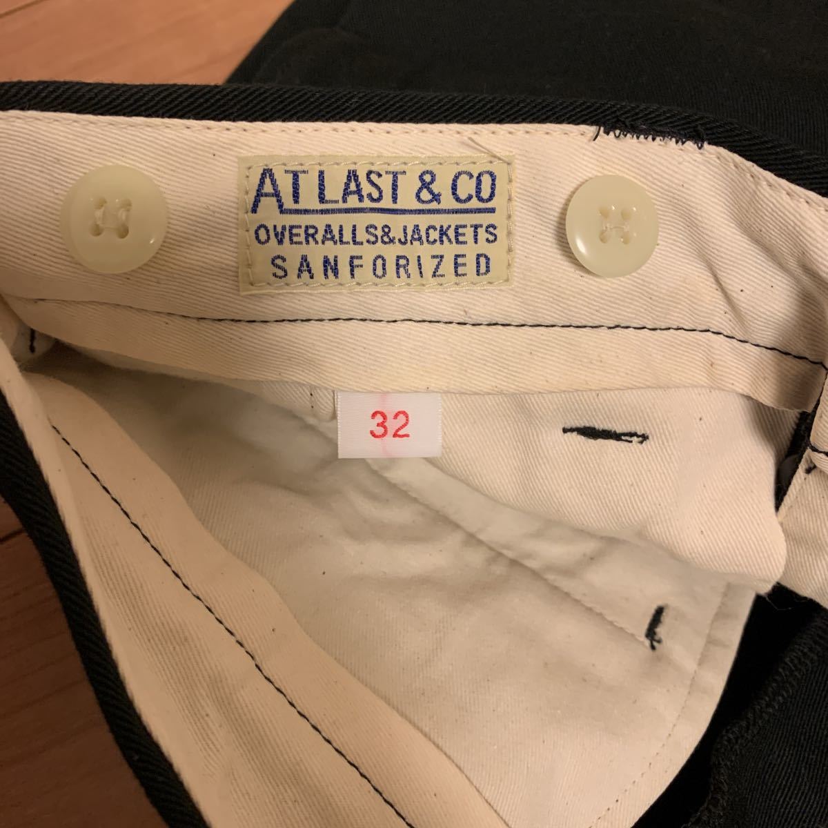 timewornclothing ワークトラウザーズ アットラスト ブッチャー 