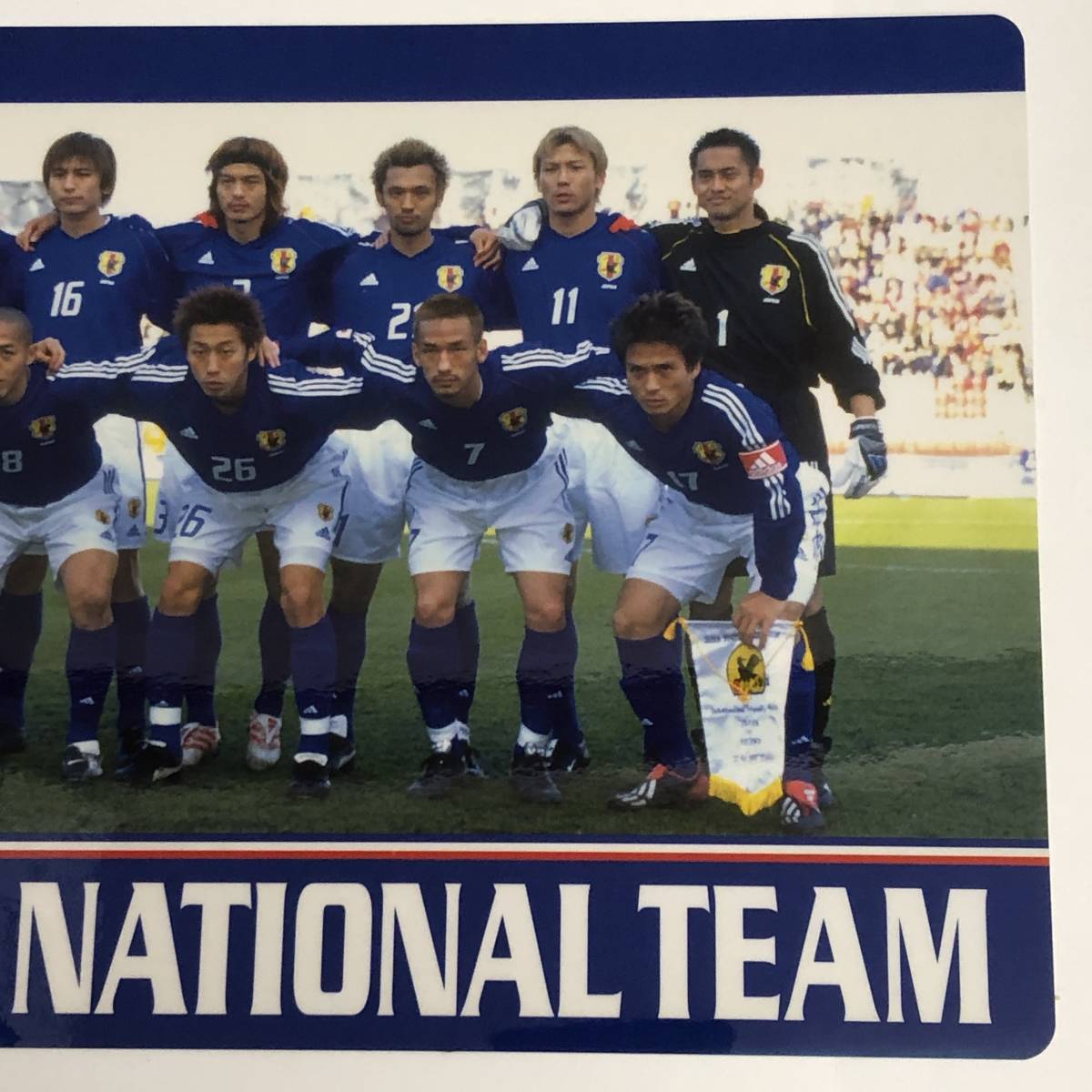 下敷き サッカー日本代表 02年頃 サイズ 約18 2 25 5cm 文房具 グッズ その他 売買されたオークション情報 Yahooの商品情報をアーカイブ公開 オークファン Aucfan Com