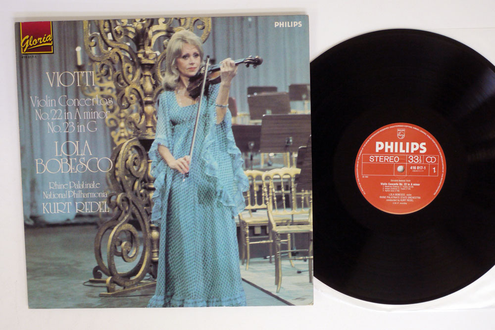 定番，SALE 蘭 ローラ ボべスコ/ヴィオッティ ヴァイオリン協奏曲 第22番 & 23番/PHILIPS 416 017-1(その他)｜売買されたオークション情報、yahooの商品情報をアーカイブ公開 - オークファン その他