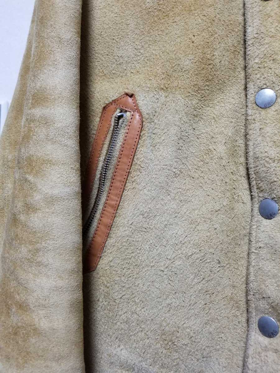 GERUGA ゲルガ GR-J-92 SUEDE BOA JACKET / HORSE SUEDE ボア 
