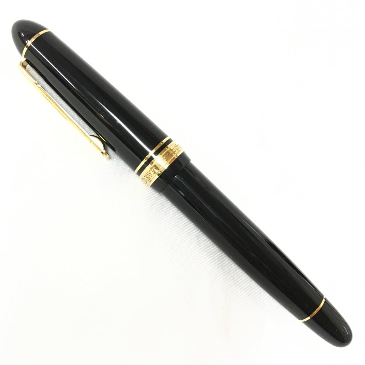 プラチナ 万年筆 プレジデント 18金 ペン先 18K M ブラック ゴールド
