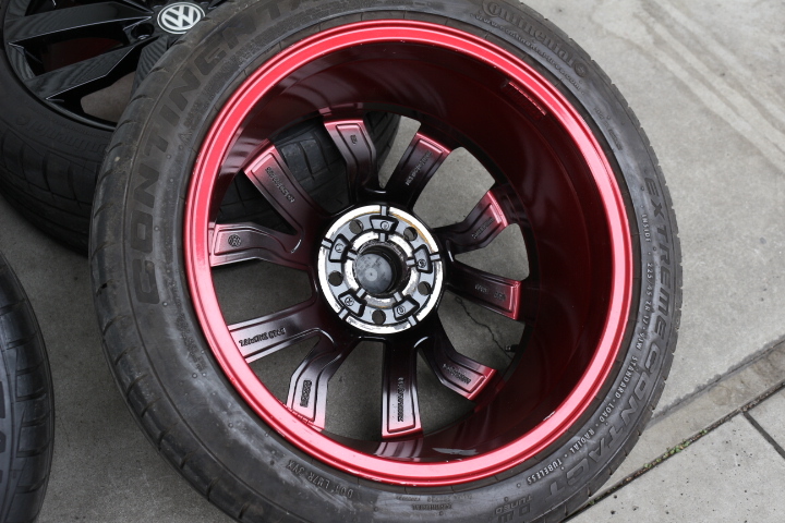 VW フォルクスワーゲン 17インチ 純正アルミホイール 4本セット ゴルフ