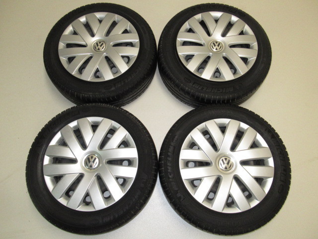  VWポロ純正スチール 6J-15 off+38 pcd100/5H ハブ径57ミリ MICHELIN ENERGY SAVER 185/60R15 ラジアルタイヤ付き4本セット(ラジアルタイヤ)｜売買されたオークション情報、yahooの商品情報をアーカイブ公開 - 5穴