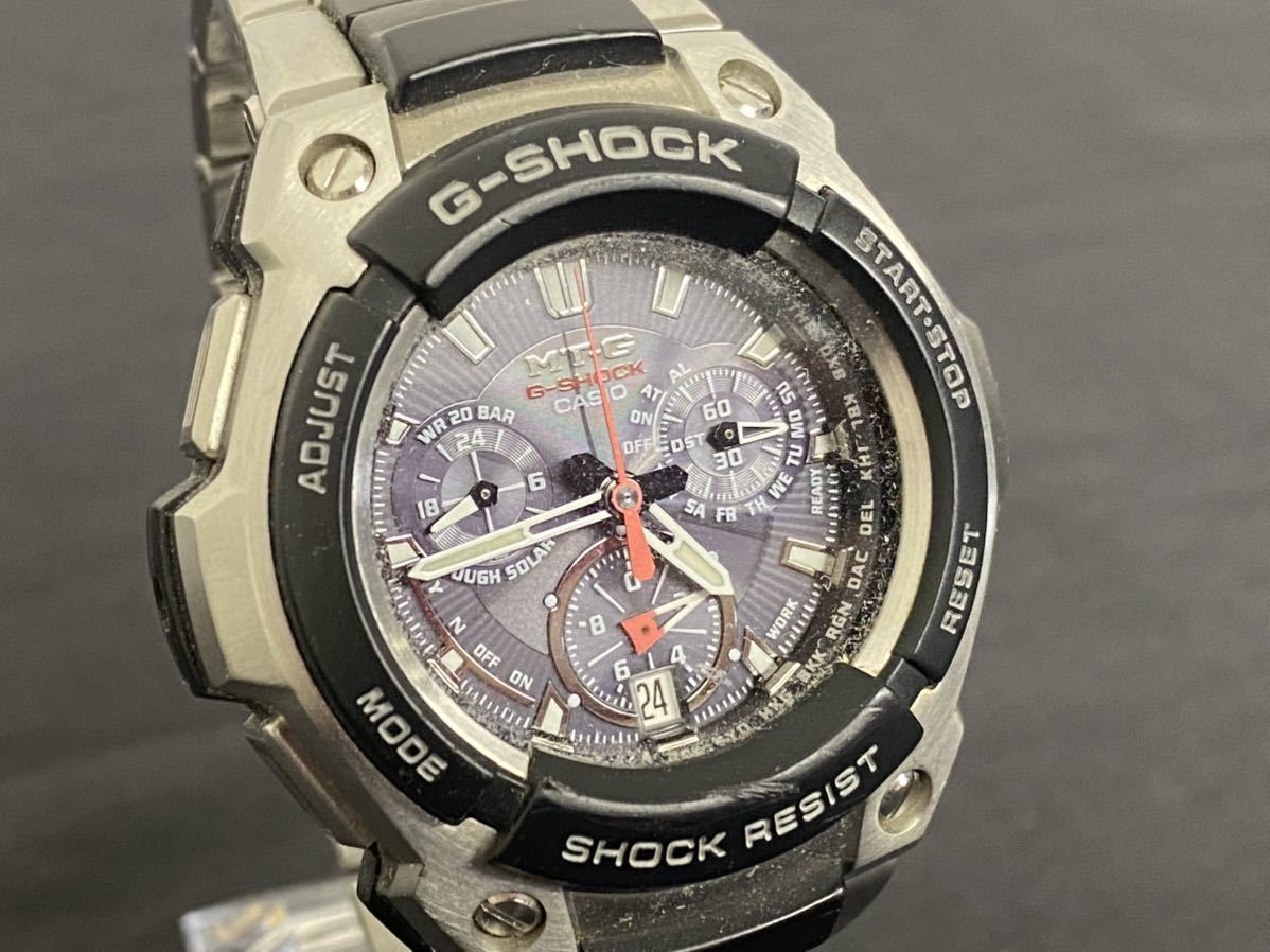 稼働品 CASIO カシオ MTG-1000 G-SHOCK MT-G Gショック メンズ腕時計 