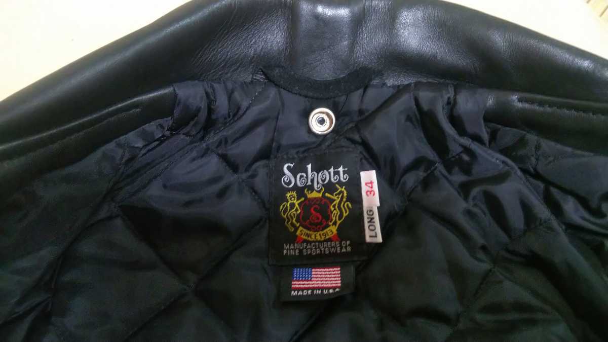 Schott 613 UST 34 ダブルライダース ワンスター ショット ライダース 