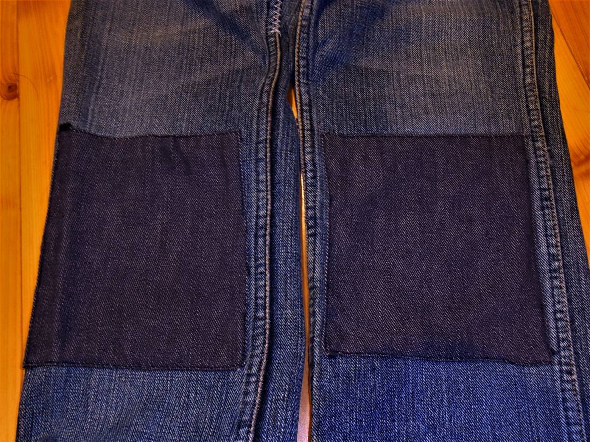03-04SS/AW ナンバーナイン グランジデニムパンツ 2×34 カート期 
