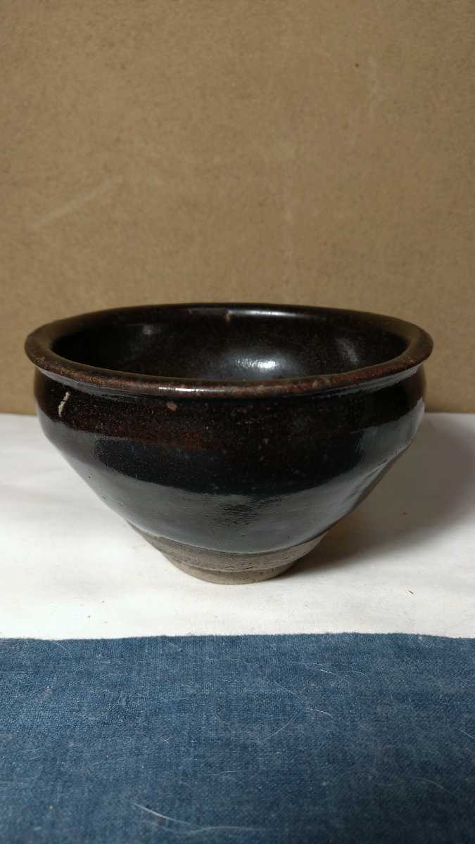 古瀬戸 茶碗 古美濃 天目茶碗 茶道具 伝世品 中国美術 白天目 天目