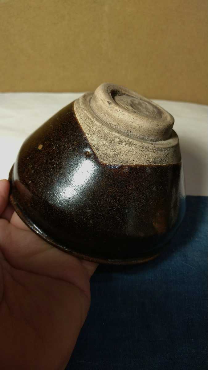 古瀬戸 茶碗 古美濃 天目茶碗 茶道具 伝世品 中国美術 白天目 天目