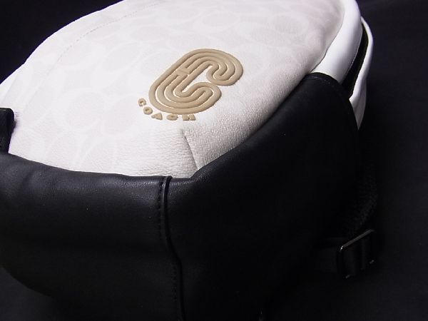 1円 □極美品□ COACH コーチ C4015 シグネチャー レザー カラー 