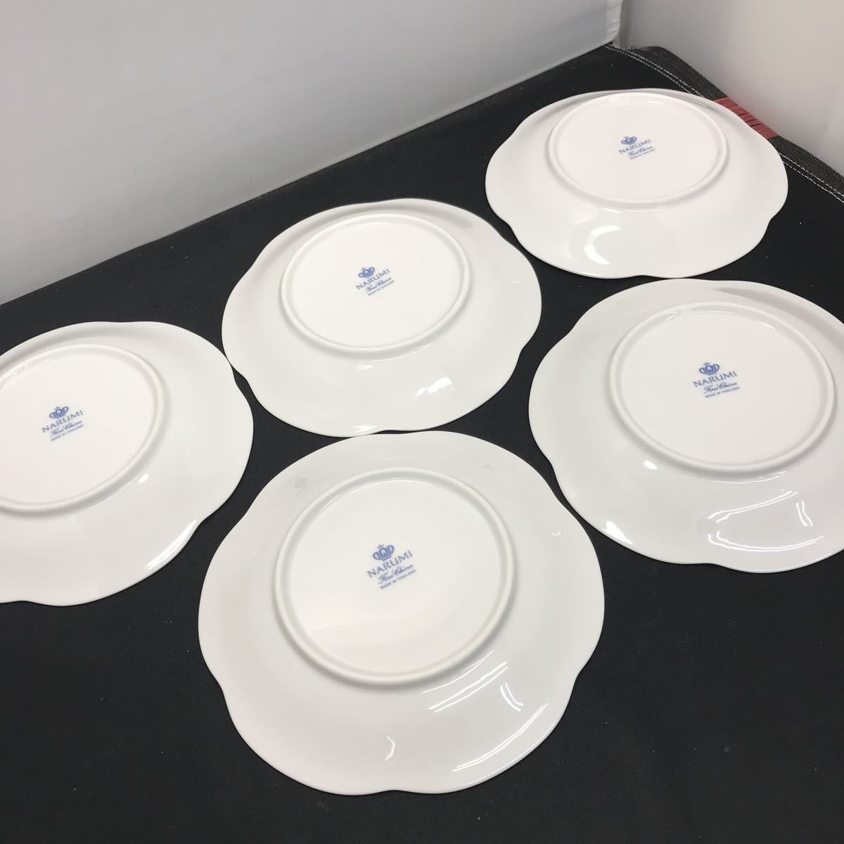 サ) 【未使用品】 NARUMI ぺレーネブルー カップ&ソーサー 5客 管理O ナルミ コーヒーカップ 