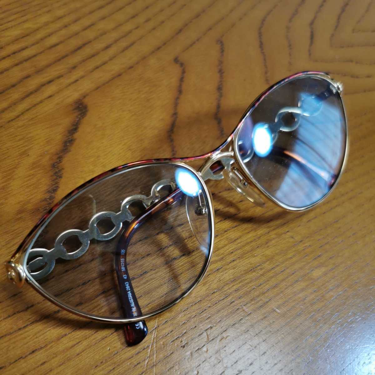 良品】Christian Dior クリスチャンディオール 眼鏡 サングラス 2843 