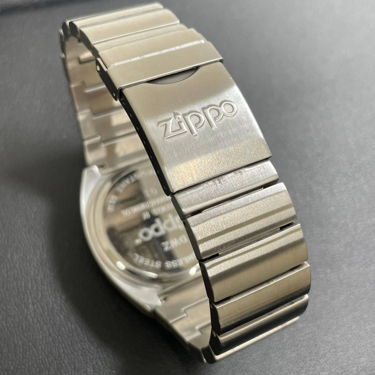 美品 ZIPPO ジッポ DWZ 01 CHRONOGRAPH クロノグラフ QUARTZ クォーツ 