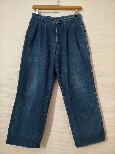 状態良好 90s-00s ドミニカ製 DOCKERS ドッカーズ 2タック 縦落ち 