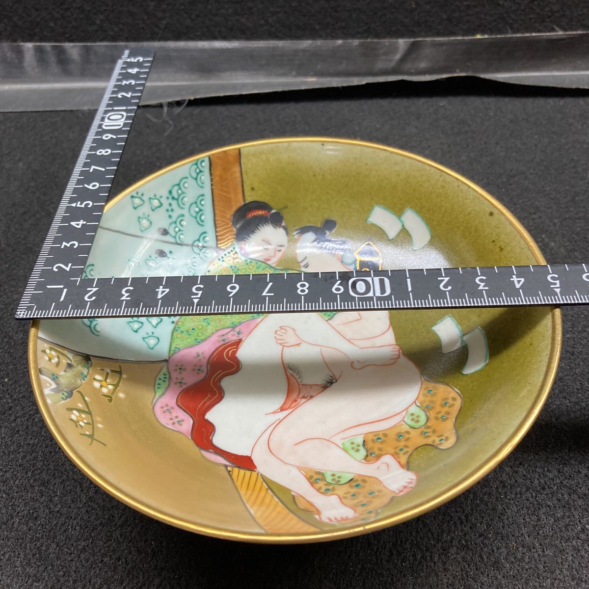 九谷焼 春画 - 酒器 Yahoo!オークション 盃 浮世絵 酒盃 の落札相場