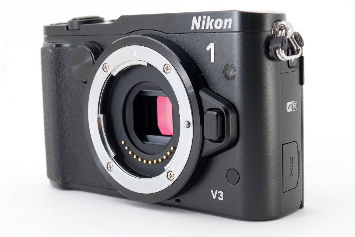☆美品・シャッター数9910枚以下☆ ニコン Nikon 1 V3 ボディ #2955 ボディ