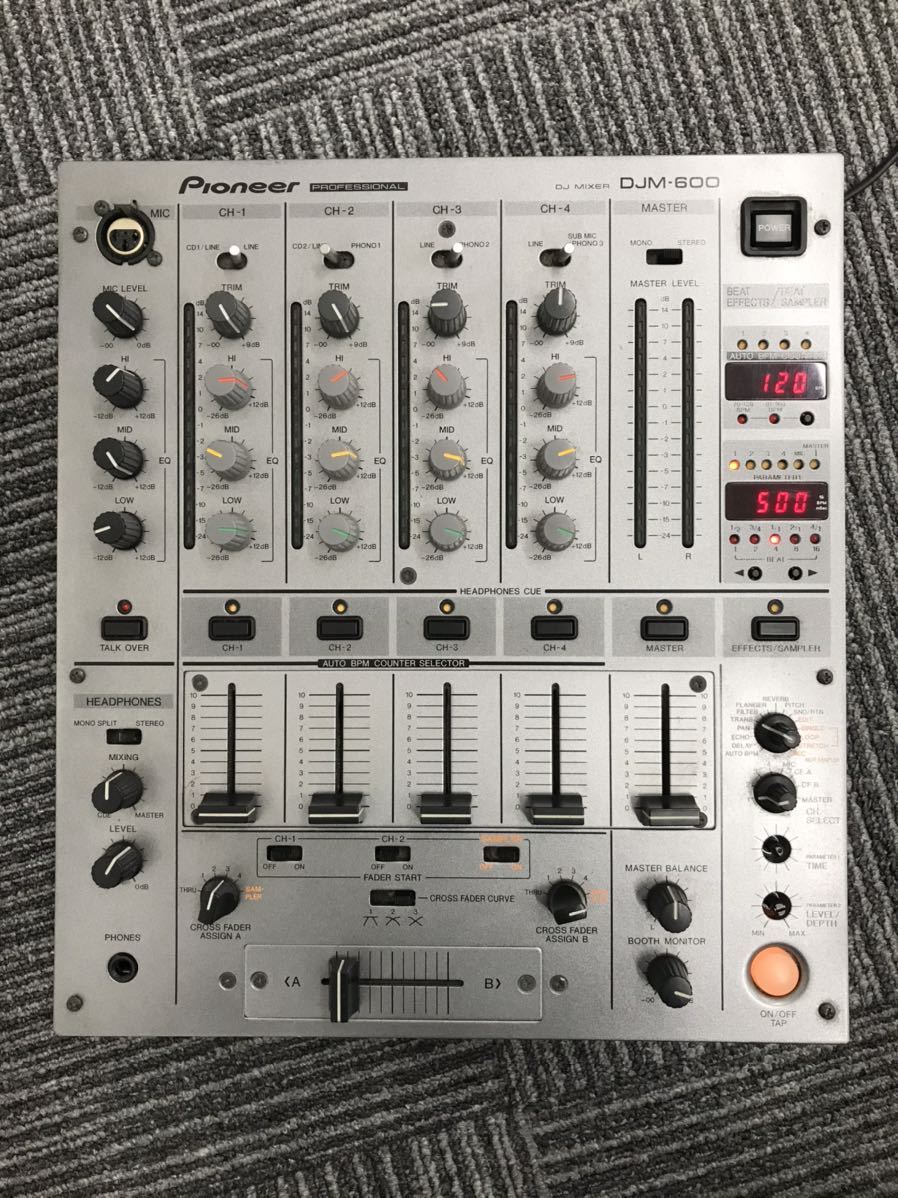 Pioneer DJM-600 DJ Mixer DJM600 | - DJミキサー Silver Professional