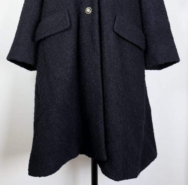 VINTAGE ヴィンテージ CELINE セリーヌ ブークレ ウール モヘア