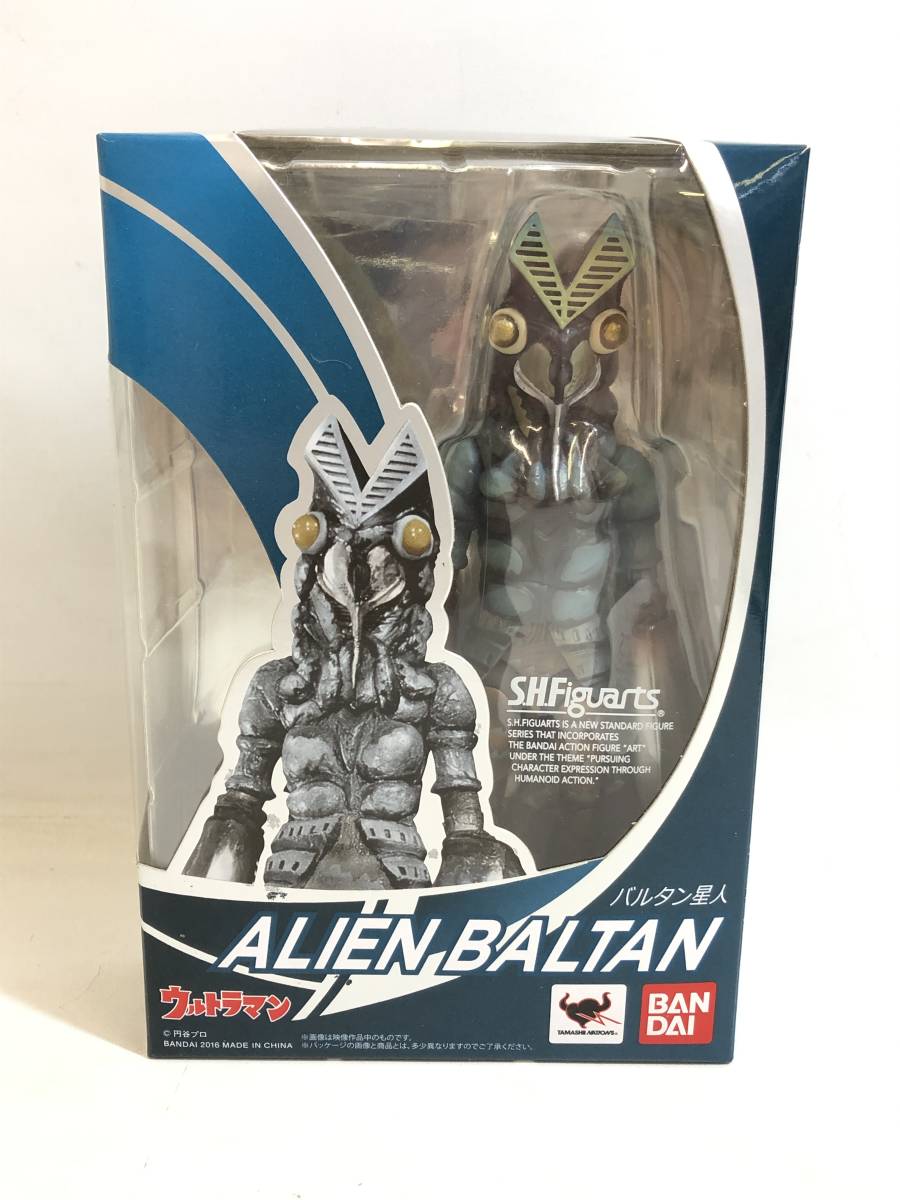 赤字超特価，新品 T220127-07K/ S.H.Figuarts バルタン星人 ウルトラマン フィギュア BANDAI バンダイ S.H.フィギュアーツ(バルタン星人)｜売買されたオークション情報、yahooの商品情報をアーカイブ公開 - オークファン 怪獣、宇宙人