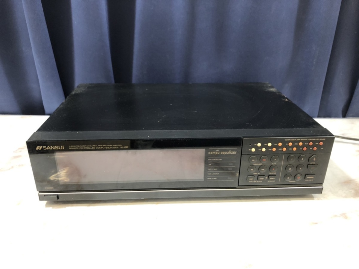 ◇SANSUI サンスイ グラフィックイコライザー SE-88