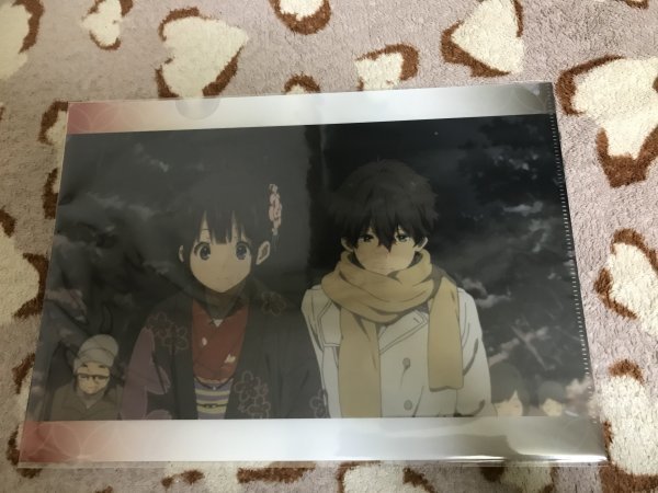 B042クリアファイル 氷菓 京アニ BD/DVD 10巻」 とらのあな購入特典 千