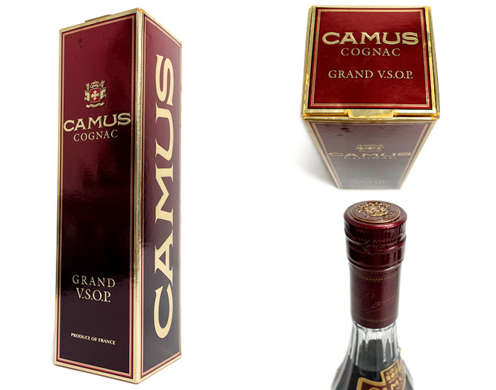 未開栓 CAMUS カミュ 3本セット GRAND V.S.O.P グランドVSOP XO ロング