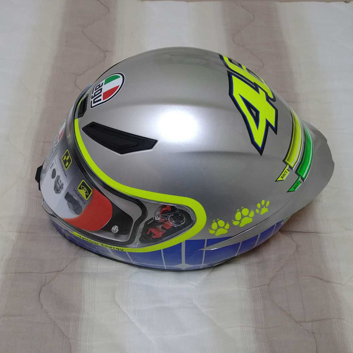 新品未使用 AGV K-1 ROSSI MUGELLO 2015 フルフェイスヘルメット