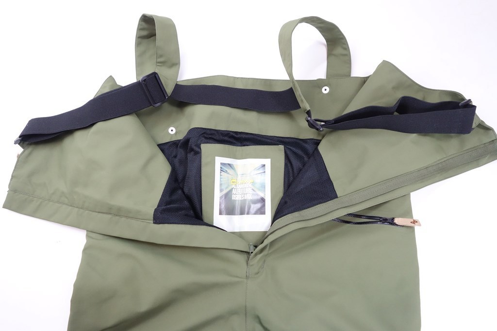 中古 17/18 UNFUDGE x AA HARDWEAR グリーン/ビブパンツ メンズMサイズ