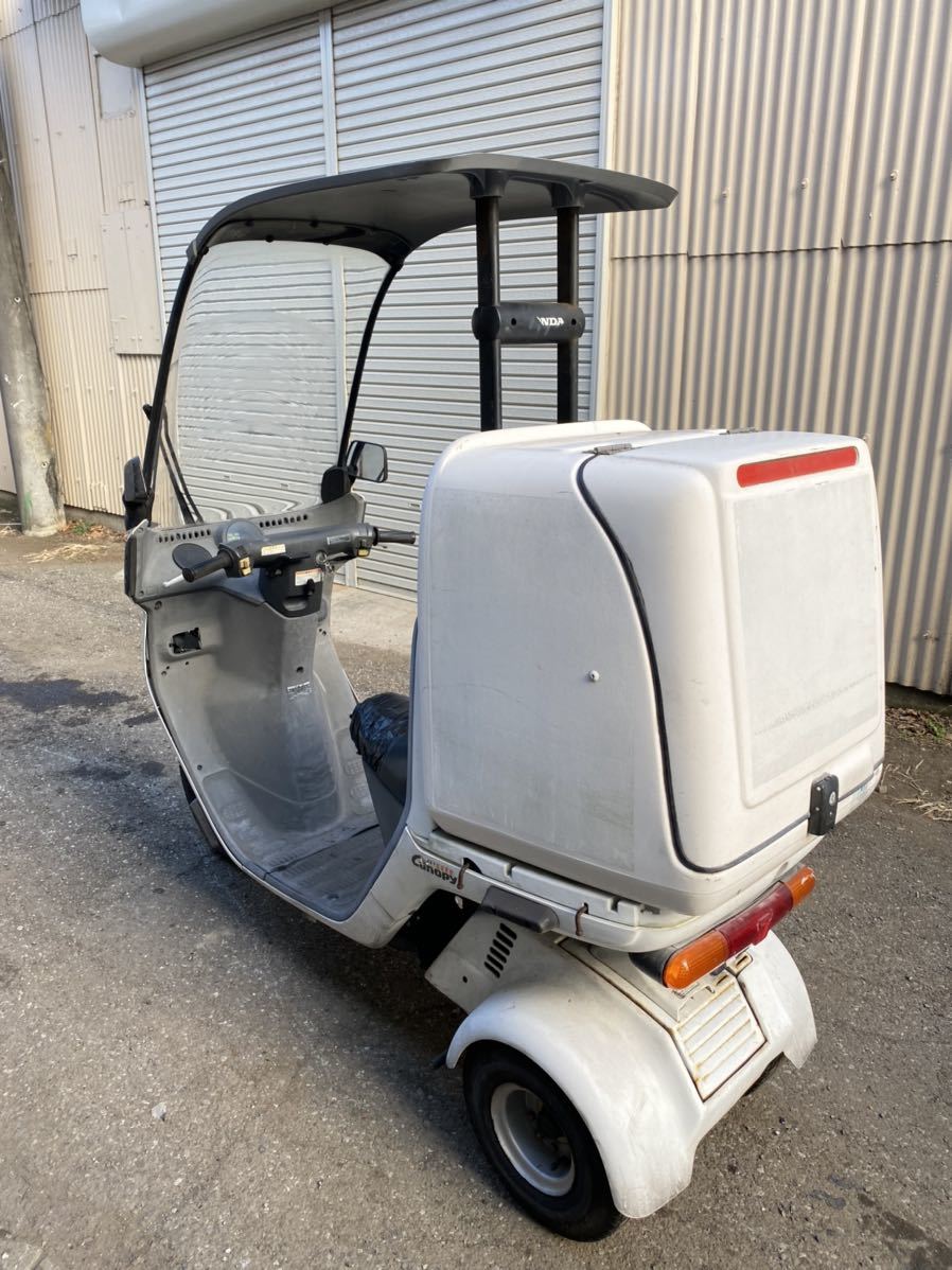 ジャイロキャノピー　TA02 走行36008キロ　不動　整備　修理　ベース　部品取り　パーツ車体　エンジン載せ替え用に　返品可能！ ジャイロキャノピー オートバイ 後期 Explaining the ＴＡ０２型２００２ｙモデル／前タイヤ新品