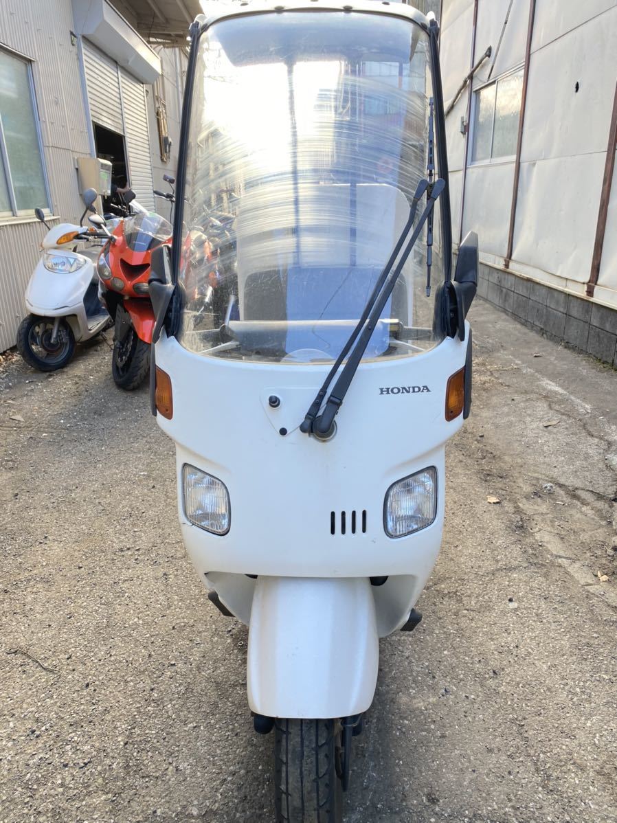 ジャイロキャノピー　TA02 走行36008キロ　不動　整備　修理　ベース　部品取り　パーツ車体　エンジン載せ替え用に　返品可能！ ジャイロキャノピー オートバイ 後期 Explaining the ＴＡ０２型２００２ｙモデル／前タイヤ新品