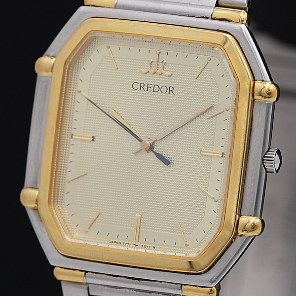 ​【極美品】セイコー クレドール 9571-5050 CREDOR SEIKO クレドール セイコー 1円 稼働 Yahoo!オークション 良品 - 9571-5050