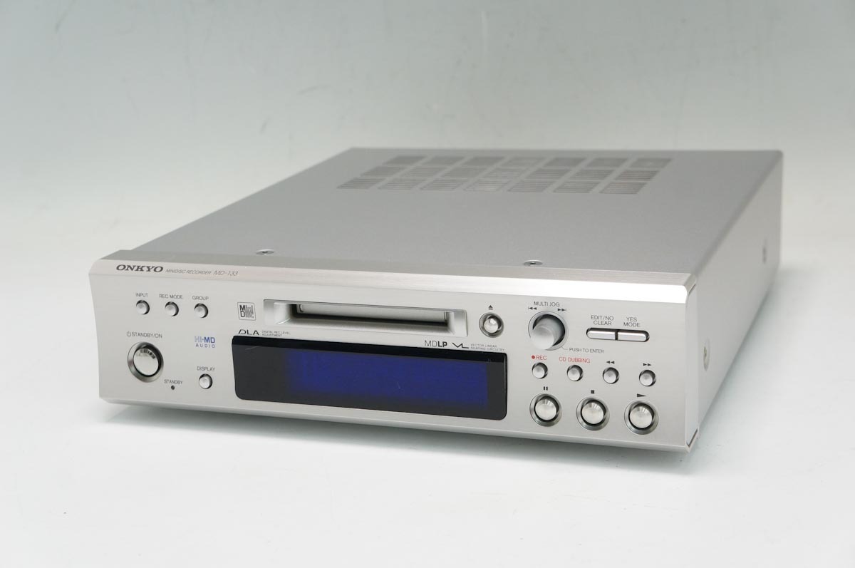 ONKYO MD-133 Hi-MD対応 MDデッキ INTEC275 MDプレーヤー MDレコーダー