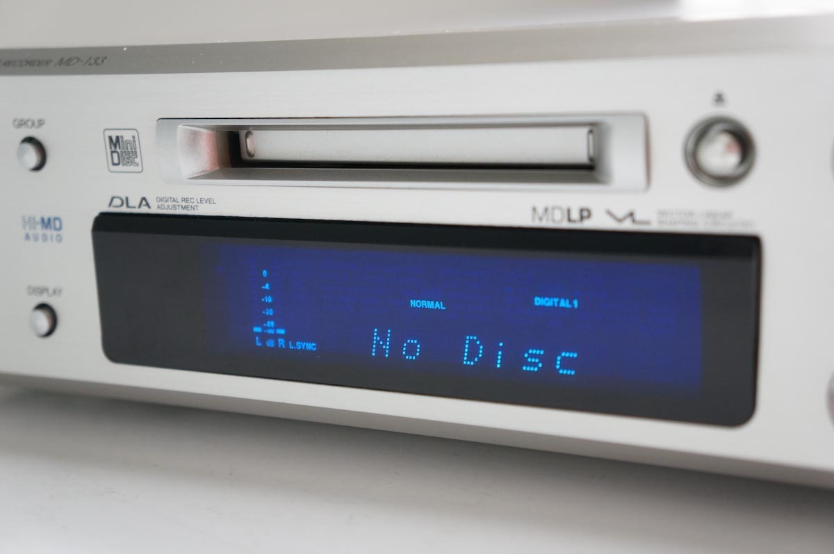 ONKYO MD-133 Hi-MD対応 MDデッキ INTEC275 MDプレーヤー MDレコーダー MD-133 ONKYO MDデッキ 動作確認済・即決ONKYO 再生確認済みONKYO AUDIO対応