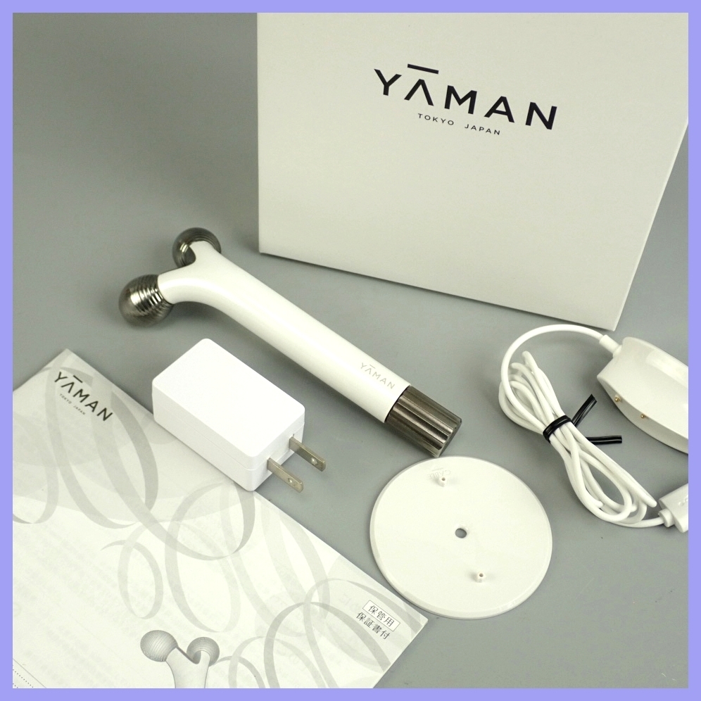 YAMAN EP-16 美顔器ホワイト(※再値下げしました！！※) WAVY mini ヤーマン EP-16W YA-MAN 美顔ローラー ミニ ウェイビー