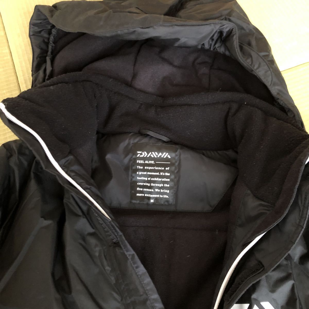DAIWA ダイワ 防寒レインウェア 上下 黒 メンズM