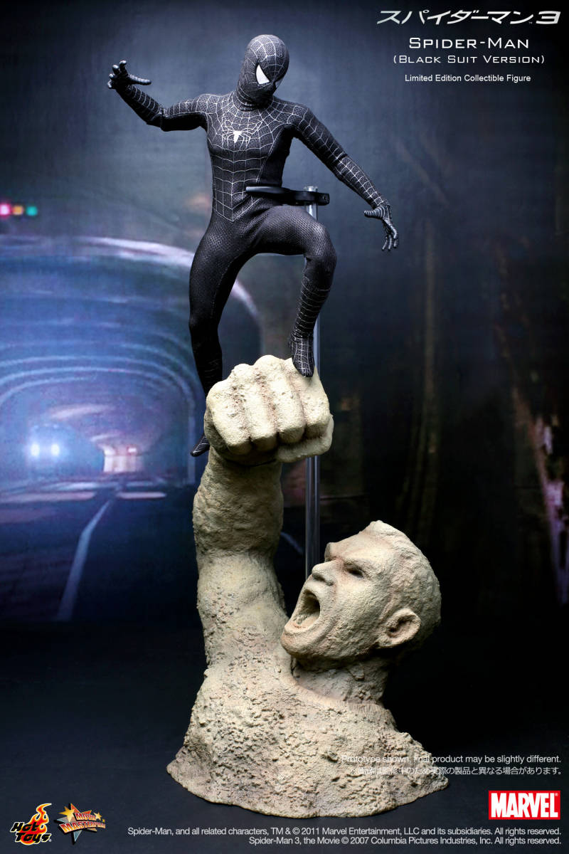 ホットトイズ スパイダーマン 3 ムービー マスターピース Hot Toys