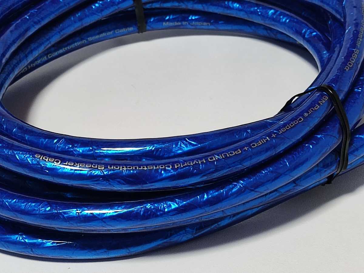 Zonotone 6NSP-Granster 5500α スピーカーケーブル 約2.0m ペア