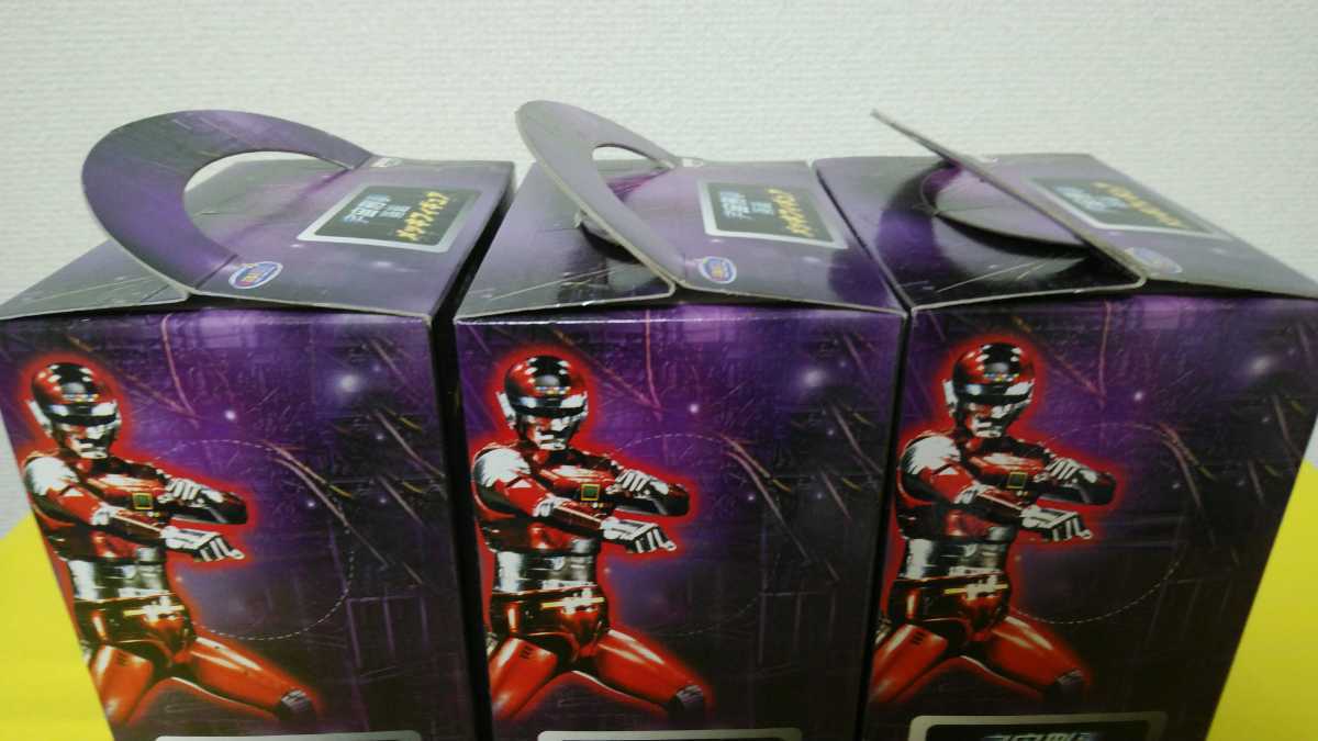 未開封】宇宙刑事 蒸着 メッキフィギュア ギャバン シャリバン 