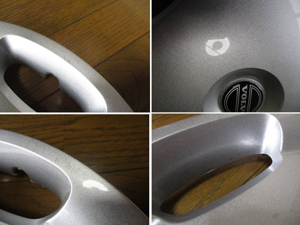 VOLVO ボルボ純正 15インチ用ホイールキャップ 中古 4枚セットです 