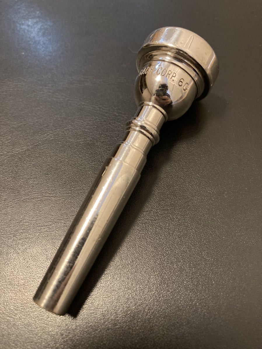 6C Bach バック マウスピース トランペット トランペットマウスピース